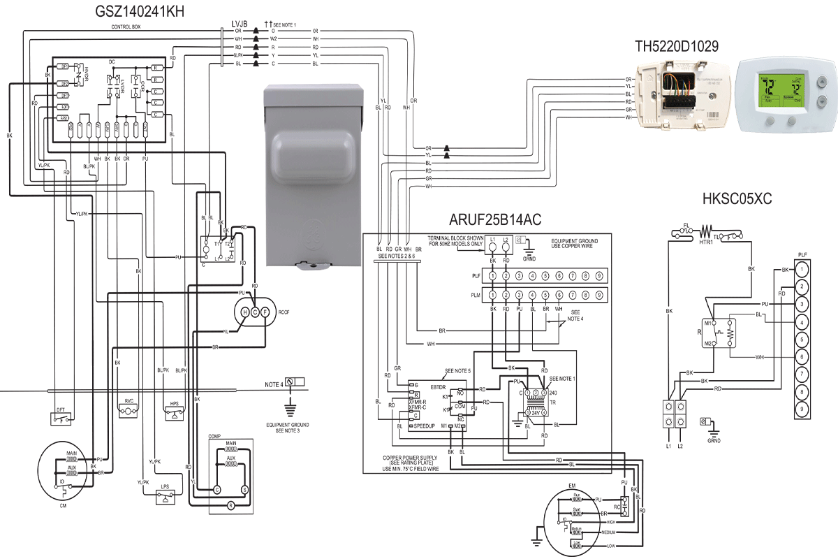 HVAC Electrical Configuration Board