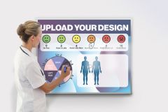 OptiMA® Prism-Lock™ Premium Custom Printed Metal Dry Erase Boards