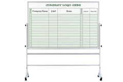 Portable Whiteboard With 1 or 2 Sided Prints