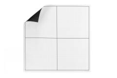 OptiMA® Dry Erase XY Axis Graph Magnet