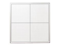 OptiMA® 4' x 4' Dry Erase XY Axis Grid Board