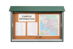 Sliding Glass Door Outdoor Message Center