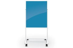Visionary Colored Portable Magnetic Glass Board