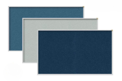 Colorful Vinyl Covered Bulletin Boards