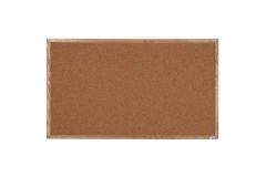 Solid Oak Framed Natural Grain Cork Board