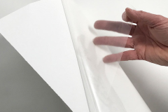 51" OptiRite® Clear Dry Erase Film with Peel and Stick Backing