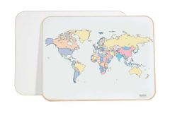 OptiMA® Student Lap Board with World Map