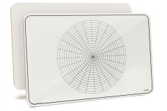 Double Sided Lap Board, Polar Grid Coordinates on One Side