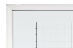 OptiMA® Magnetic Receptive Line Graph Dry Erase Boards