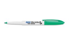 Green Single Expo Vis-a-Vis Wet Erase Marker Fine Point