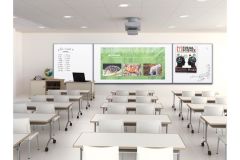 Low Gloss Interactive Projection Whiteboard