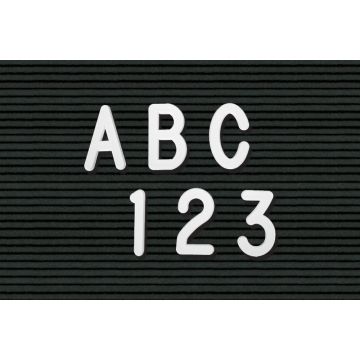 Helvetica Font Plastic Letters & Number Sets