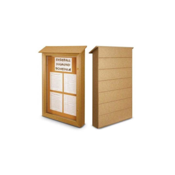 Single Door Outdoor Message Cabinet