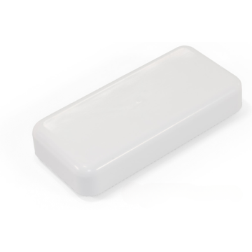 Magnetic Whiteboard Eraser with Black Felt and Two N66 Magnets