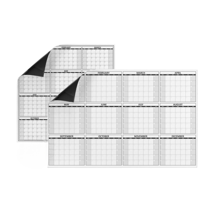 OptiMA® Roll Up 12 Month Calendar Magnet