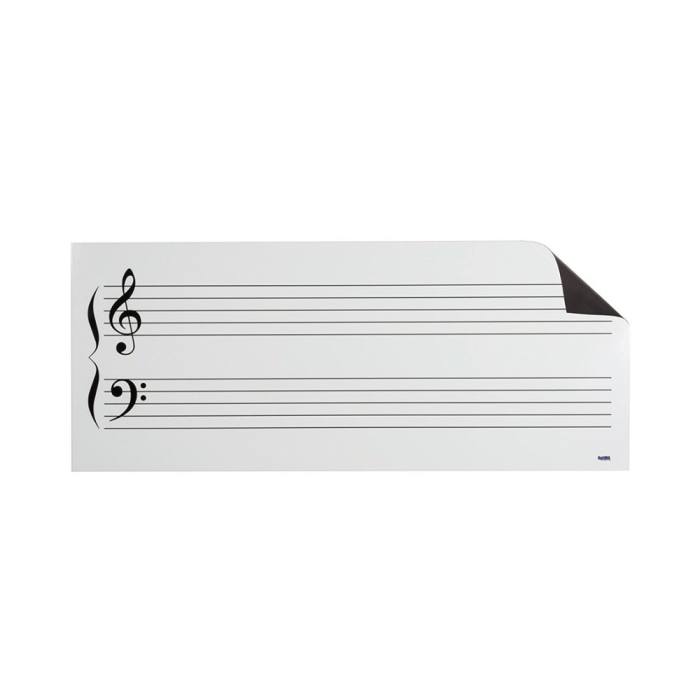 OptiMA® Rockin' Roll Up™ Mini Music Staff Magnet