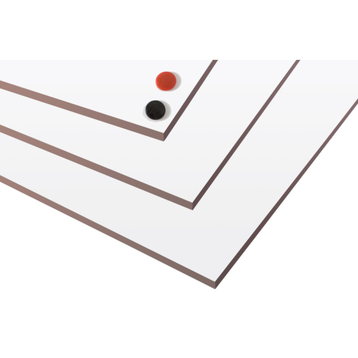 OptiMA® 4' x 4', 4' x 6' and 4' x 8' Magnetic 1/2" Thick Whiteboard Panels