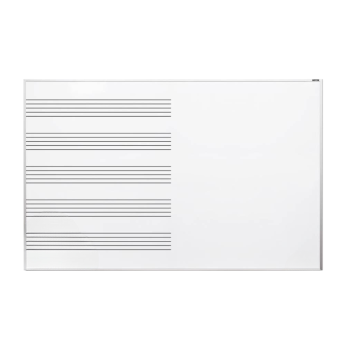 OptiMA® Great White® Music Staff Combination Boards