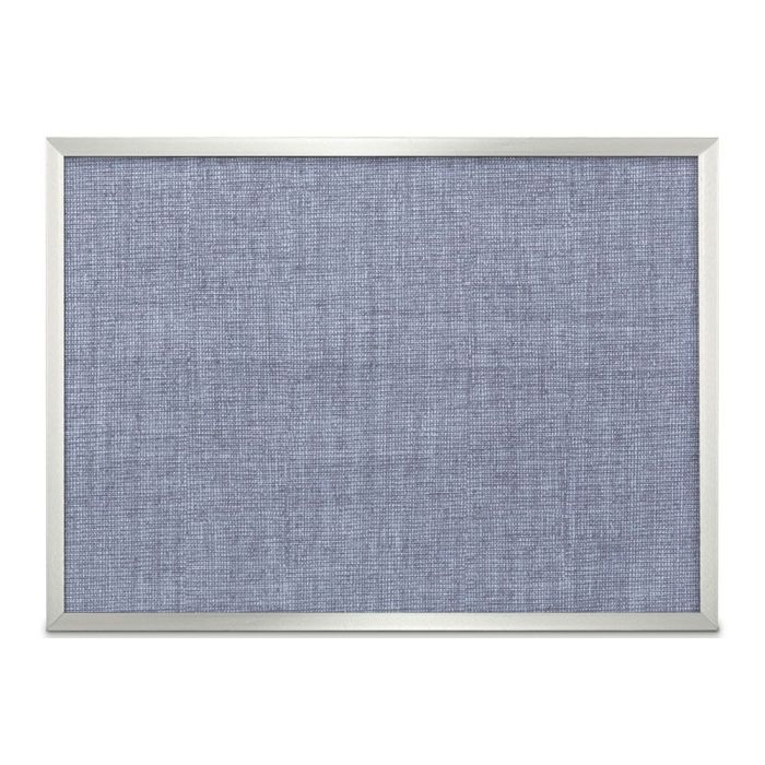 aluminum framed fabric tackboard