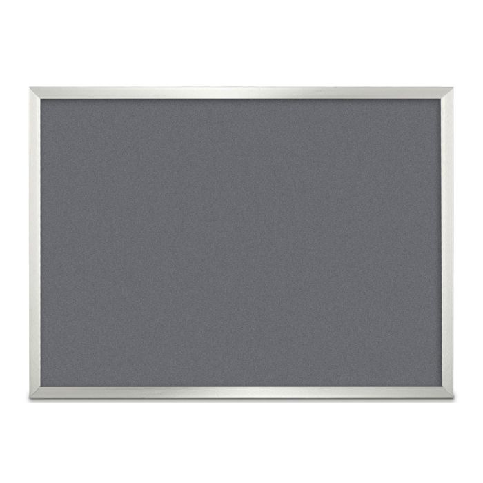 aluminum framed forbo cork tackboard