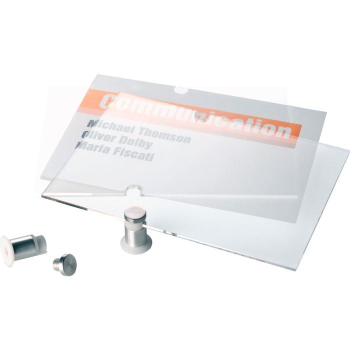acrylic sign holder