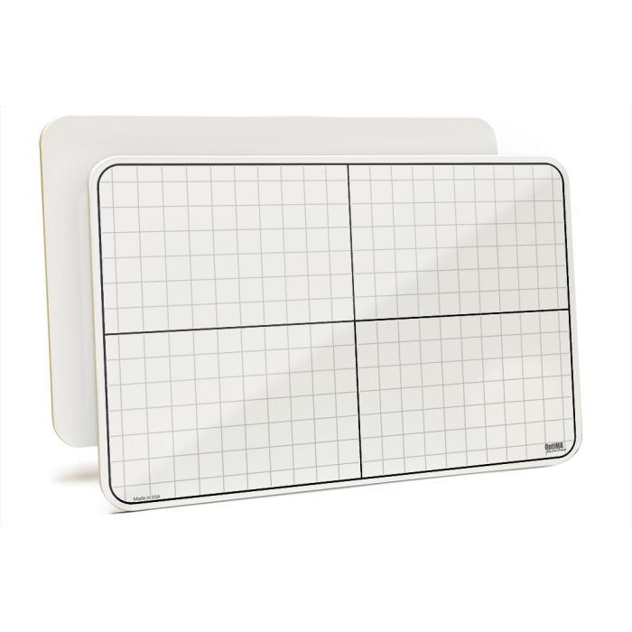 Double Sided Lap Board, XY Grid Print on One Side