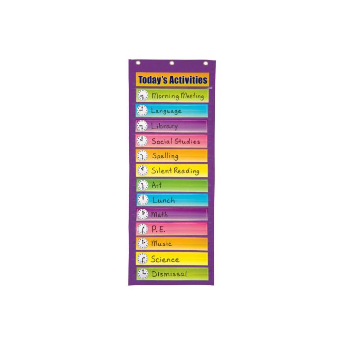 Dry Erase Activity Pocket Chart