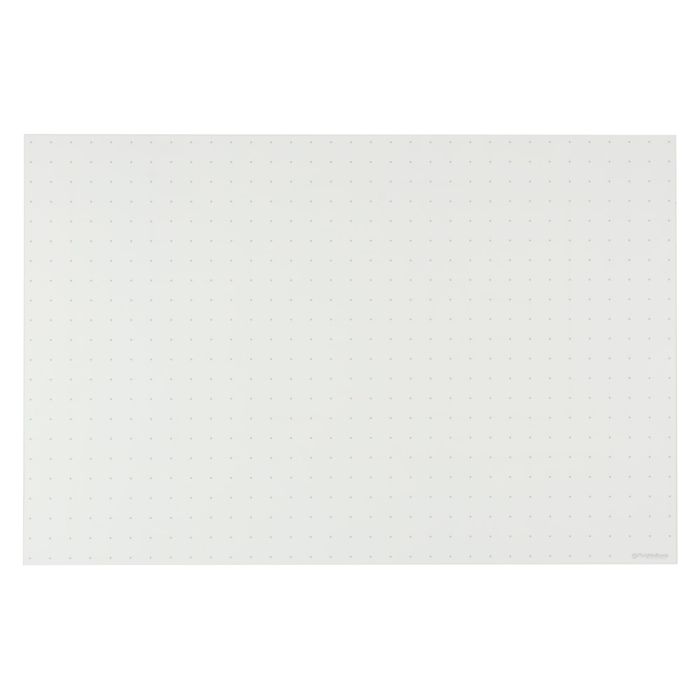 30" T x 45.25" W Dry Erase Dot Grid Magnet