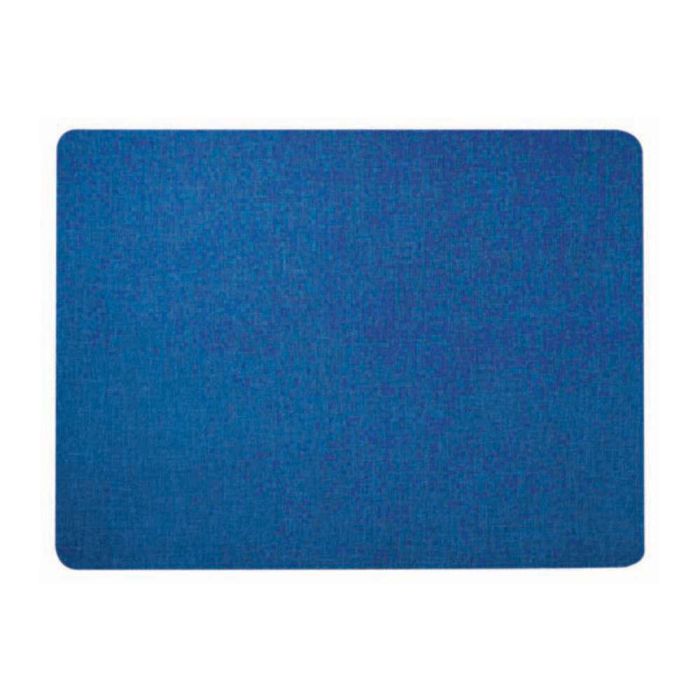 Wrapped Edge Guilford of Maine Fabric Tackboard, Radius Corner, 18" x 24", Sapphire