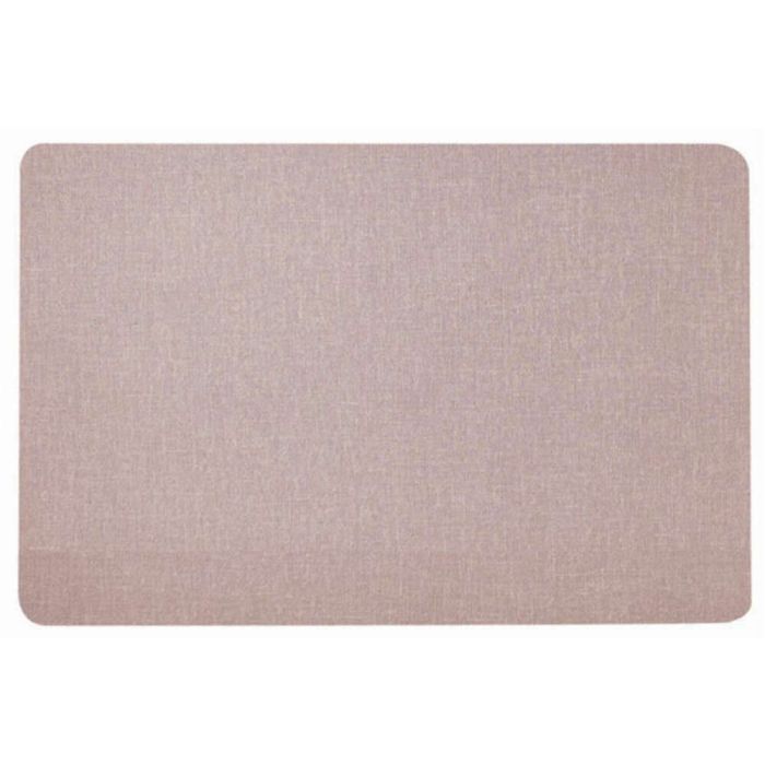 Wrapped Edge Guilford of Maine Fabric Tackboard, Radius Corner, 24" x 36", Quartz