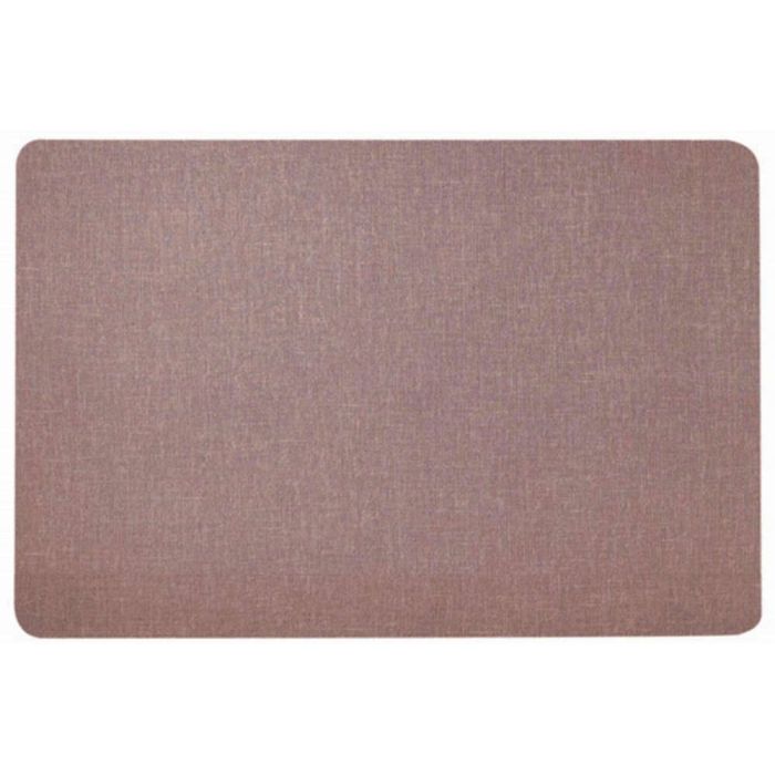 Wrapped Edge Guilford of Maine Fabric Tackboard, Radius Corner, 24" x 36", Pumice