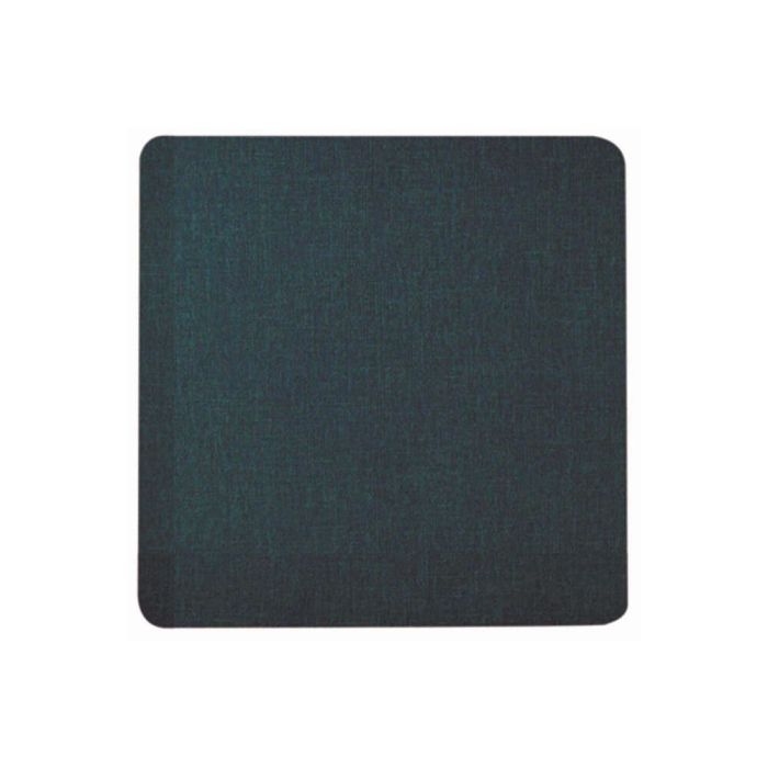 Wrapped Edge Guilford of Maine Fabric Tackboard, Radius Corner, 48" x 48", Black
