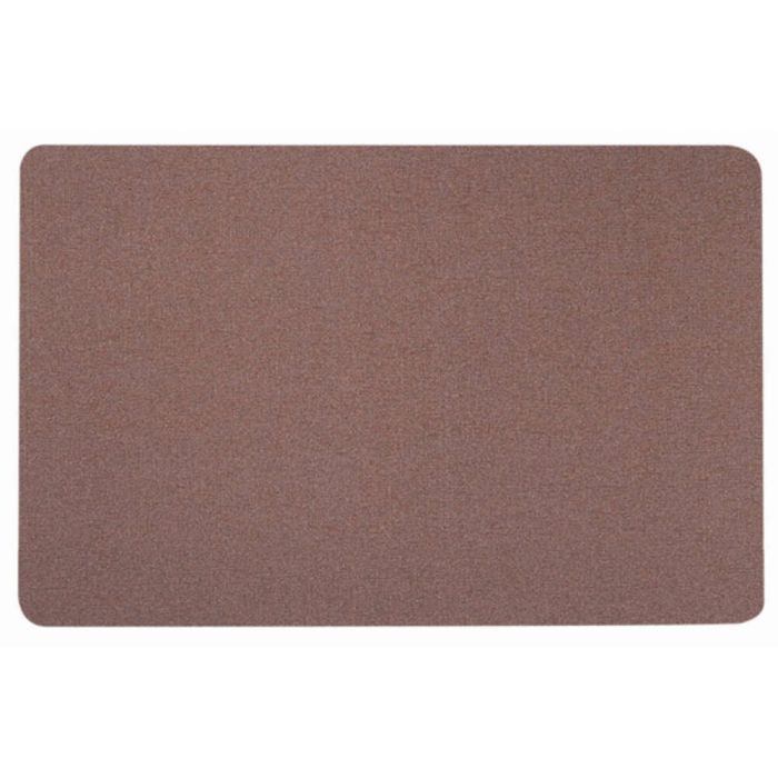 Wrapped Edge Guilford of Maine Fabric Tackboard, Radius Corner, 48" x 96", Rose Quartz