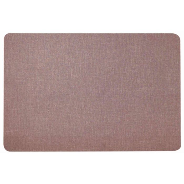 Wrapped Edge Guilford of Maine Fabric Tackboard, Radius Corner, 48" x 96", Pumice