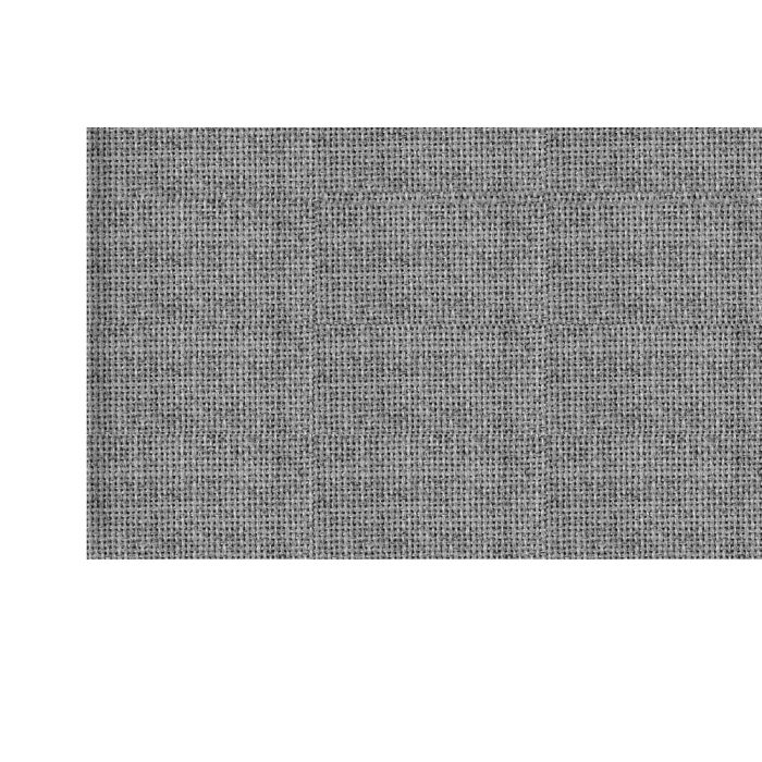 Wrapped Edge Guilford of Maine Fabric Tackboard, Square, 18" x 24", Grey Mix