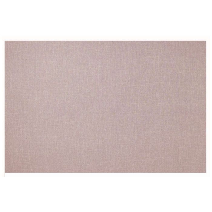 Wrapped Edge Guilford of Maine Fabric Tackboard, Square, 48" x 72", Quartz