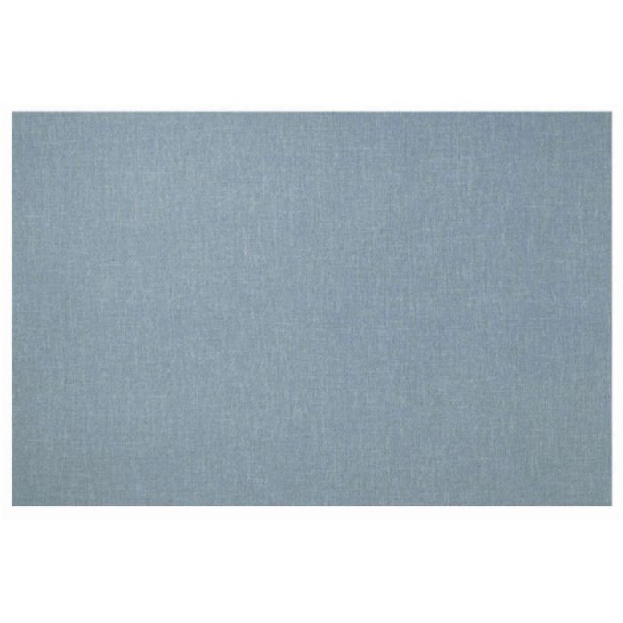 Wrapped Edge Guilford of Maine Fabric Tackboard, Square, 48" x 72", Wedgewood