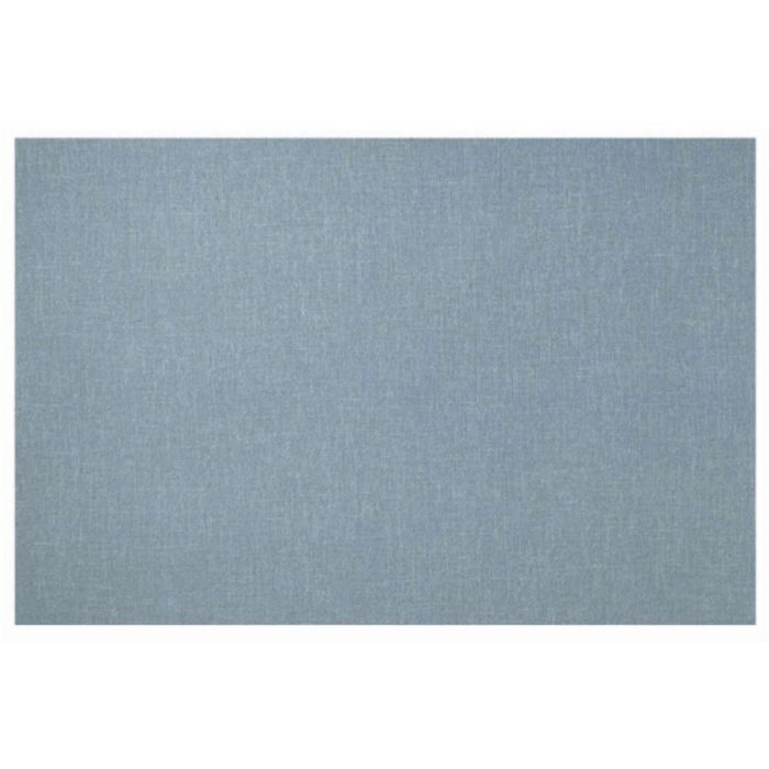Wrapped Edge Guilford of Maine Fabric Tackboard, Square, 48" x 96", Wedgewood