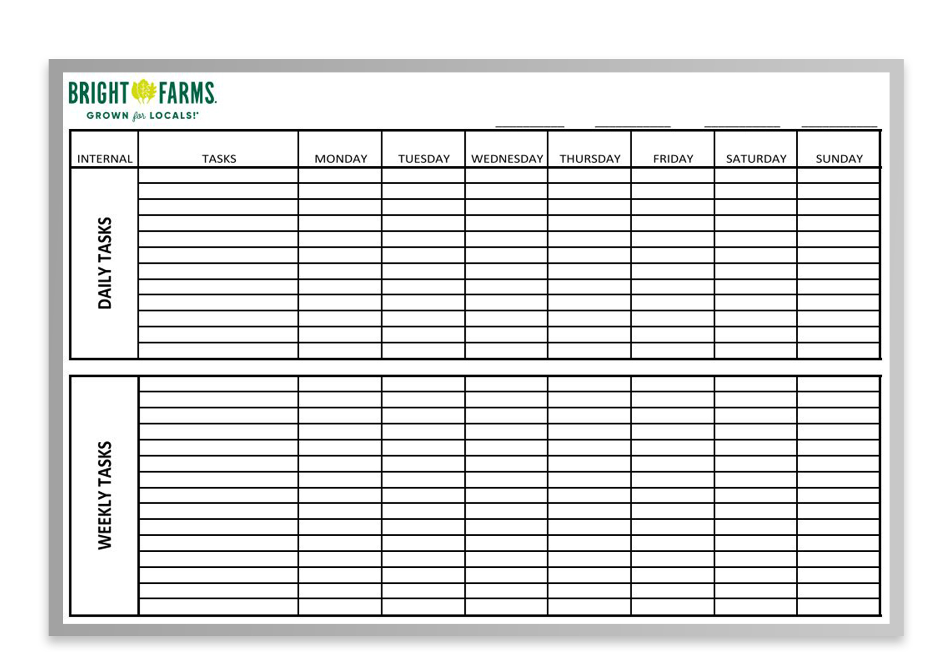 Agriculture Whiteboards