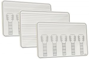 Guitar Music Dry Erase Board