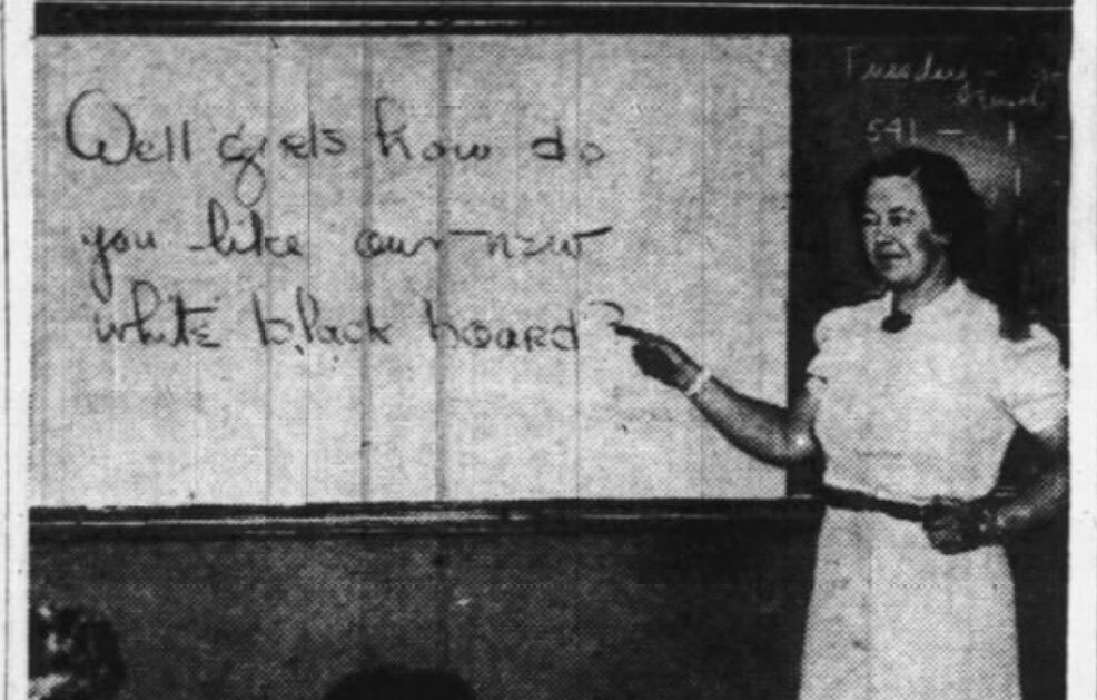 The History of the Whiteboard