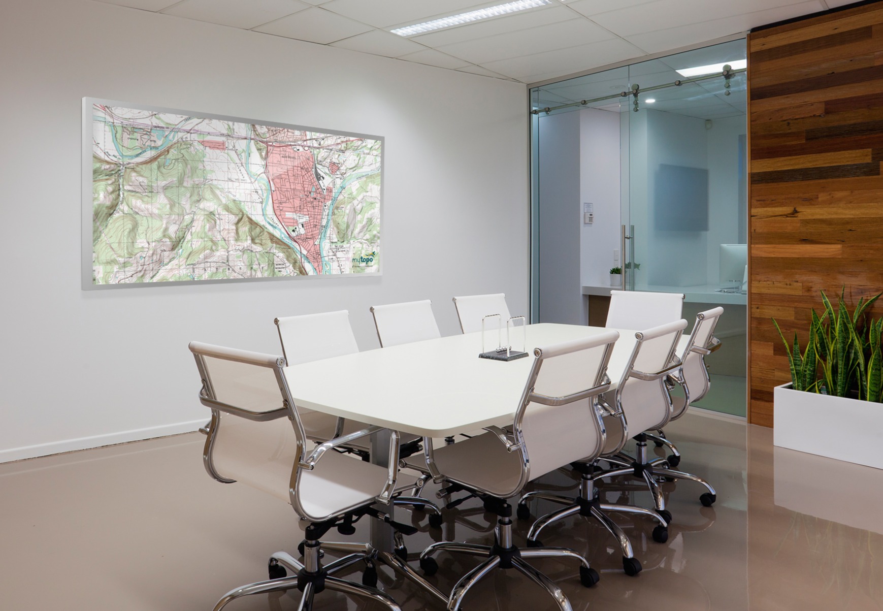 Custom Dry Erase Topography Boards