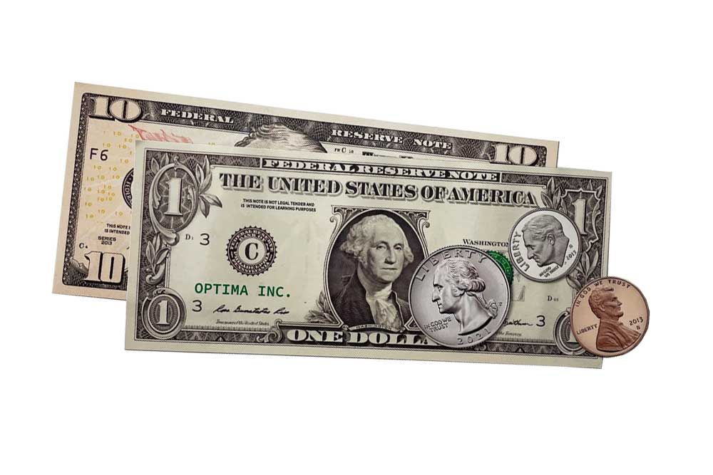 Educational magnetic Money Kit