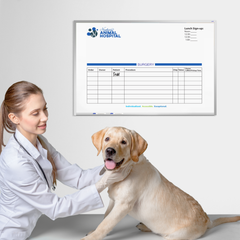 Veterinary Dry Erase