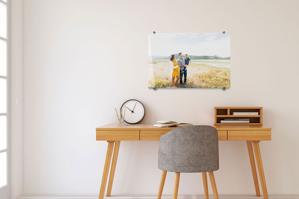 custom printed glass dry erase board