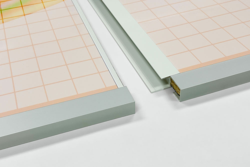 the h bar of customizable full height whiteboard