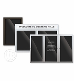 Enclosed Letter Boards